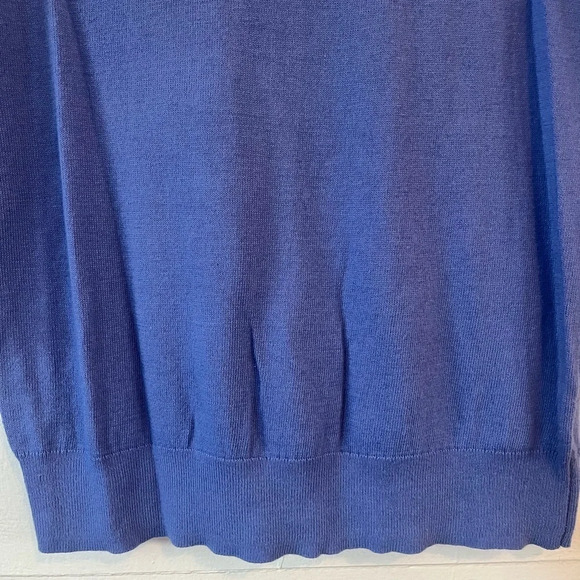 Blue Elle short sleeve women’s cardigan like material - Picture 4 of 9